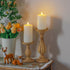 4pcs 3" x4" 5" 6" 7") Yeelida Outdoor Flameless Waterproof Candles with Handy Remote Control, Cycle Timer Battery