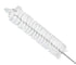 EISCO 12PK Bristle Cleaning Brushes, 9" with Fan-Shaped Ends - Twisted Stainless Steel Wire Handle