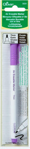 Clover Thick Air Erasable Marker, Purple, 1 Count
