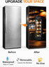 KKYEJLQYI 70.86 23.3 Inches, Self Adhesive Refrigerator Cover x Peel and Stick Fridge Door Sticker, Decorative