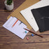 PATIKIL String File Folders, 10 Pack A4 Size Document Organizer Holder Filing Envelopes for Office, Black