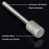 Stone Carving Set Compatible with Dremel, 12PCS Diamond Burr Bits for Stone Rocks Jewelry Glass Ceramics