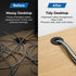 Macuezu 20 Grommets Grommet Grommets Pcs Rubber for Wiring, Wire Protection Black Double-Sided Rubber Hole Plugs