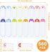 VisgDesg 560PCS Labels for Kids Stuff Daycare, Waterproof Baby Bottle Labels, Name Label, Self-Laminating Write-on Tag