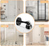 Tauno 1 Pack Black Door Stopper for WallMagnetic Door Stops for Bottom of Door Keep Door OpenFloor Mounting Screws