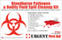 Urgent First Aid 22 Piece Bodily Fluid Clean Up Pack, OSHA Compliant Bloodborne Pathogen Spill Kit