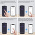 Bluetooth 2D Barcode Scanner, Symcode Portable Back Clip, 1D 2D QR Bar Code Reader, Automatically Wireless Connect
