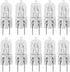 Value 10 Pack G8 100W 120V Dimmable Halogen Light Bulb Replacement Puck