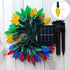 Huacenmy C6 50 8 Solar Christmas Lights Outdoor Strawberry String Lights, LED Christmas Fairy Lights LEDs Solar