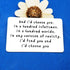 Engraved Wallet Insert Card Gifts for Husband from Wife, Anniversary, Valentine's, I'd Choose You Metal Cards