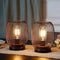 JHY DESIGN Set of 2 Metal Cage LED Lantern Battery Powered,Cordless Accent