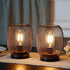 JHY DESIGN Set of 2 Metal Cage LED Lantern Battery Powered,Cordless Accent