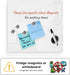 Fab Glass & Mirror Glass Dry Erase Board, White Surface Frameless Magnetic Board 16" x 16" for Office
