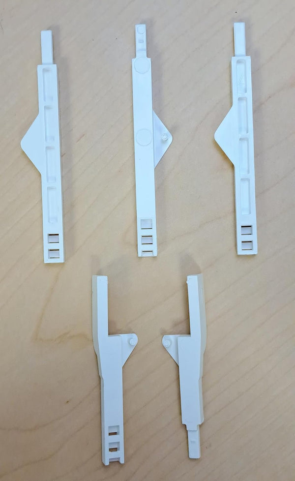 Blind Shade Repair 5pc Shutter Joiners. Fit Hunter Douglas Clearview Shutter, Eclipse Shutter (3.5" Joiner)