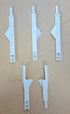Blind Shade Repair 5pc Shutter Joiners. Fit Hunter Douglas Clearview Shutter, Eclipse Shutter (3.5" Joiner)