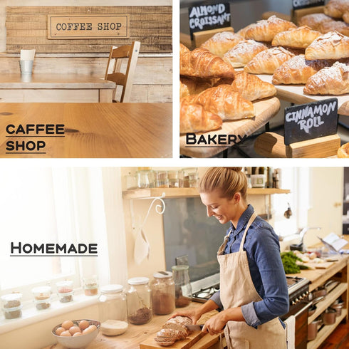 60 Paper Bread Bags for Homemade Bread, Large Kraft Paper Bakery Bag for Baked Food Packaging Storage