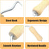 Rebar Twister with Wooden Handle - Concrete Iron Wire Tie Twister Tool for Fence Twisting, 3 Pack