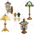 36 28mm 1 Set PATIKIL x Lamp Finials Caps Knob, Solid Lamp Shade Top Decoration Screw Cap Nuts with Brass Reducing