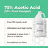 75% Half-Gallon(64 oz) Industrial-Grade Concentration Acetic Acid by DIY Chemicals Multipurpose Concentrated Vinegar