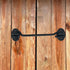 4 Pack 6" 16pcs Hook and Eye Gate Latch, Stainless Steel Rust-Resistant Barn Door Lock Cabin Hooks for Gate Shutters