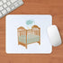 CafePress Crib with Sky Mobile Mousepad Non-Slip Rubber Gaming Mousepad