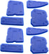 LUORNG Caulk Tool Set (8PCS) - Silicone Finishing Tool Spreader Kit for Kitchen Bathroom Grout