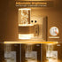 2 Pack 0-100 3000K LED Night Lights Plug into Wall, Plug in Night Light with LM Adjustable Brightness, Dusk to Dawn