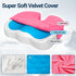 Tailbone Gel Seat Cushion for Car Office - Memory Foam Pain Relief Chair Pillow Cushions - Sciatica Coccyx Butt Lumbar