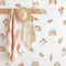 YouRfocus Boho Rainbow Floral Wall Decals for Nursery & Kids Room Set
