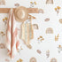 YouRfocus Boho Rainbow Floral Wall Decals for Nursery & Kids Room Set
