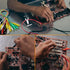10PCS Electrical Alligator Clips, 5 Colors Test Leads with Probes, Crocodile Jumper Wires for Circuit Connection