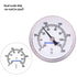 MEASUREMAN Hot Water Bi-Metal Thermometer, 2-1/2" Dial, 1-3/4" Lead-Free Brass Stem, Range 0-250 deg F