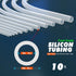 ZHANXUBIO (3/8"x5/8"-10x16mm, 10 Silicon Tubing,Food Grade Silicon Tubing,aquarium tubing,drip irrigation tubing,High