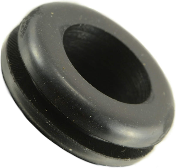 Grommets, Black, 7/16 x 3/4 x 1/16, Piece-15, 014973176501