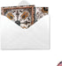The Best Card Company Vintage Notecard with Envelope - 1 Blank All Occasion Card (4.8 x 6.6 Inch) - Classic Antique