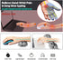 Ergonomic Mouse Pad with Wrist Support Gel and Keyboard Wrist Rest Set + Coaster, Cute Non-Slip Rubber Base Mousepad,
