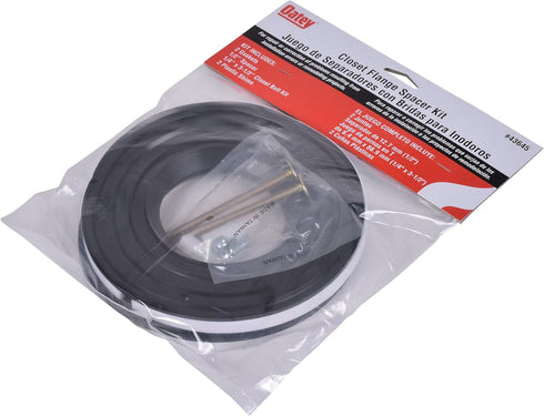 Oatey 43645 Closet Flange Spacer Kit, 1/2-Inch, Black and White
