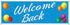 Beistle Welcome Back Banner Sign