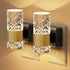 LED Night Lights Plug into Wall 2 Pack, Acrylic Nightlight with Dusk