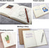 EOOUT 3pcs Blank Notebook, 120 Sheets Hardcover Sketchbook, 100gsm Paper, 5.6 x 8.2in Journal for Drawing, Art,