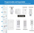 DEWENWILS Wireless Light Switch Remote Control Outlet, Remote Power Wall Switch for Lamps, 15 AMP Heavy Duty