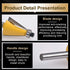 30 1/4 Inch (1/4" 30 KATUR Degree Chamfer and Bevel Edging Router Bit, Carbide Tipped Chamfer Router Bit with Shank