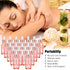 PrettyCare 1 oz Eye Dropper Bottle (24 Pack) Rose Glass Bottles with Measured Pipettes, Golden Caps & Labels