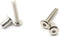 binifiMux 10-Pack M6-1.0 x 35mm Rivet, Countersunk Hex Head Socket Cap Bolt and Barrel Nut