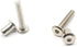 binifiMux 10-Pack M6-1.0 x 35mm Rivet, Countersunk Hex Head Socket Cap Bolt and Barrel Nut