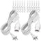 DiCUNO Hanging Lantern Extension Cord Cable, E26 Pendant Light Socket On Off