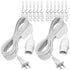 DiCUNO Hanging Lantern Extension Cord Cable, E26 Pendant Light Socket On Off
