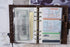 Moterm 2 PCs Page Lifter, Transparent Separator, Bookmark Ruler, PVC Storage Card Holder, Zipper Bag for Planner