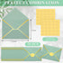 Teling 50 Pcs A7 Envelopes, 5 x 7 Card Envelopes with Gold Embossed Wax Seal for Graduation, Wedding