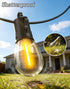 VGUXG 50ft-Solar-Powered-Lights-Outdoor-Waterproof-String
